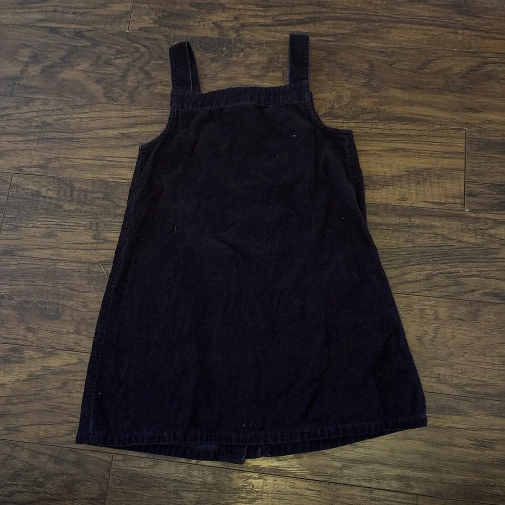 VTG Gymboree Girls 3T Button Corduroy Dress 100% Cotton Size 6 Burgundy